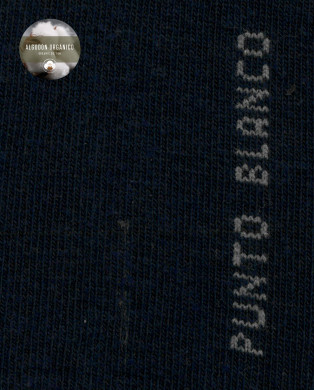 Pack de 2 calcetines de algodón orgánico lisos Color Marino - 1 2