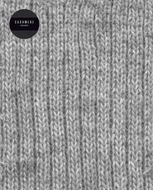 Mitjons de caixmir/llana - amb canalé Color Gris - 1 2
