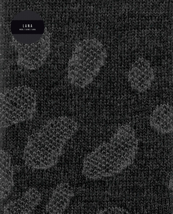 Wool socks - openwork print Color Grey - 1 - 2