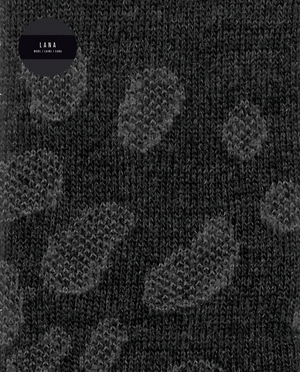 Wool socks - openwork print Color Grey - 1 - 2