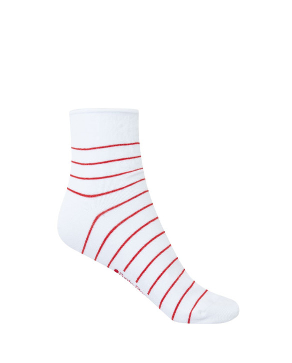 Lot de 2 chaussettes en coton - fantaisie - bord roulé Couleur Assorti - 1 - 2 - 3