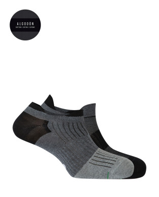 Pack de 2 mitjons esportius de cotó - doble llengüeta Color Assortit - 1