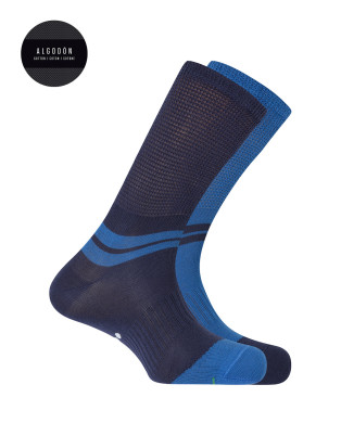Pack of 2 pairs of sports cotton socks Color Assorted - 1