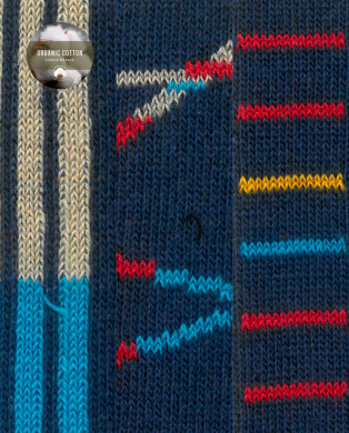 Coffret en coton bio - Mikado Stories Couleur Bleu - 1 2