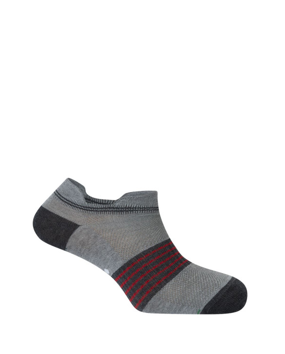 Pack de 2 mitjons de cotó esportius unisex - fantasia Color Gris - 1 - 2 - 3