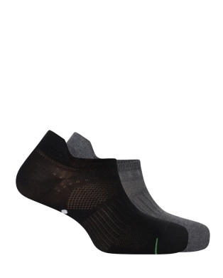 Pack de 2 mitjons de cotó esportius unisex Color Assortit - 1