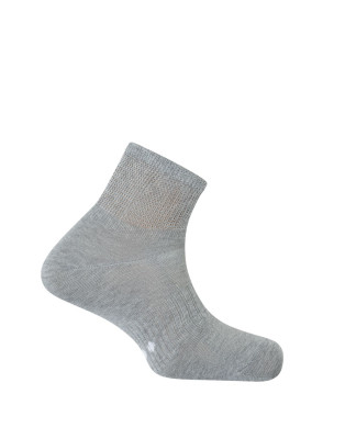 Calcetines de algodón deportivos unisex Color Gris - 1