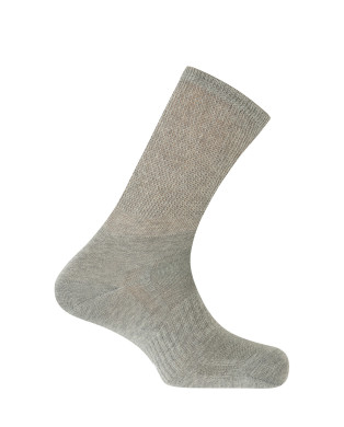 Unisex sports cotton socks Color Grey - 1