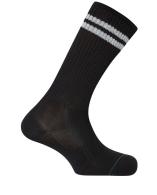 Mitjons de viscosa - cotó esportius unisex - golf Color Negre - 1